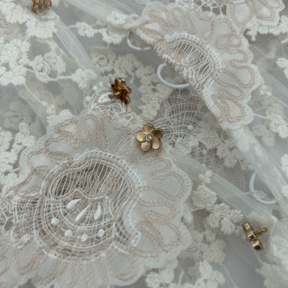 For Love and Lemons Rosebud Maxi Dress XS - Picture 5 of 6